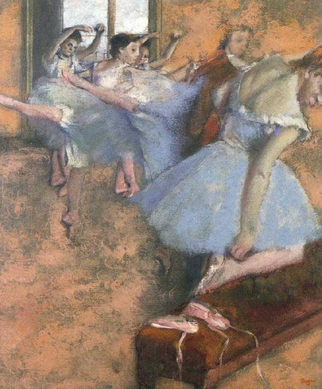 Edgar Degas Ballet class